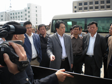 2011年10月23日，聊城市经济开发区党工委书记杨广平莅临我园区考察调研工作