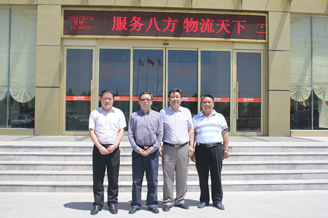 2014年5月26日，济南市人大常委会副主任许强莅临园区指导工作